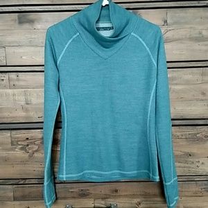 Prana Sweater Merino wool blend. Medium